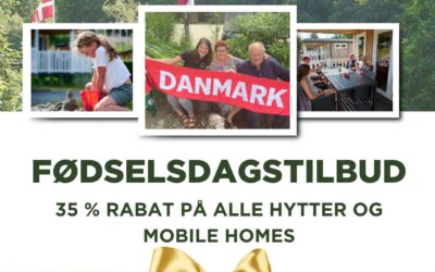 Fødselsdagstilbud spar 35%